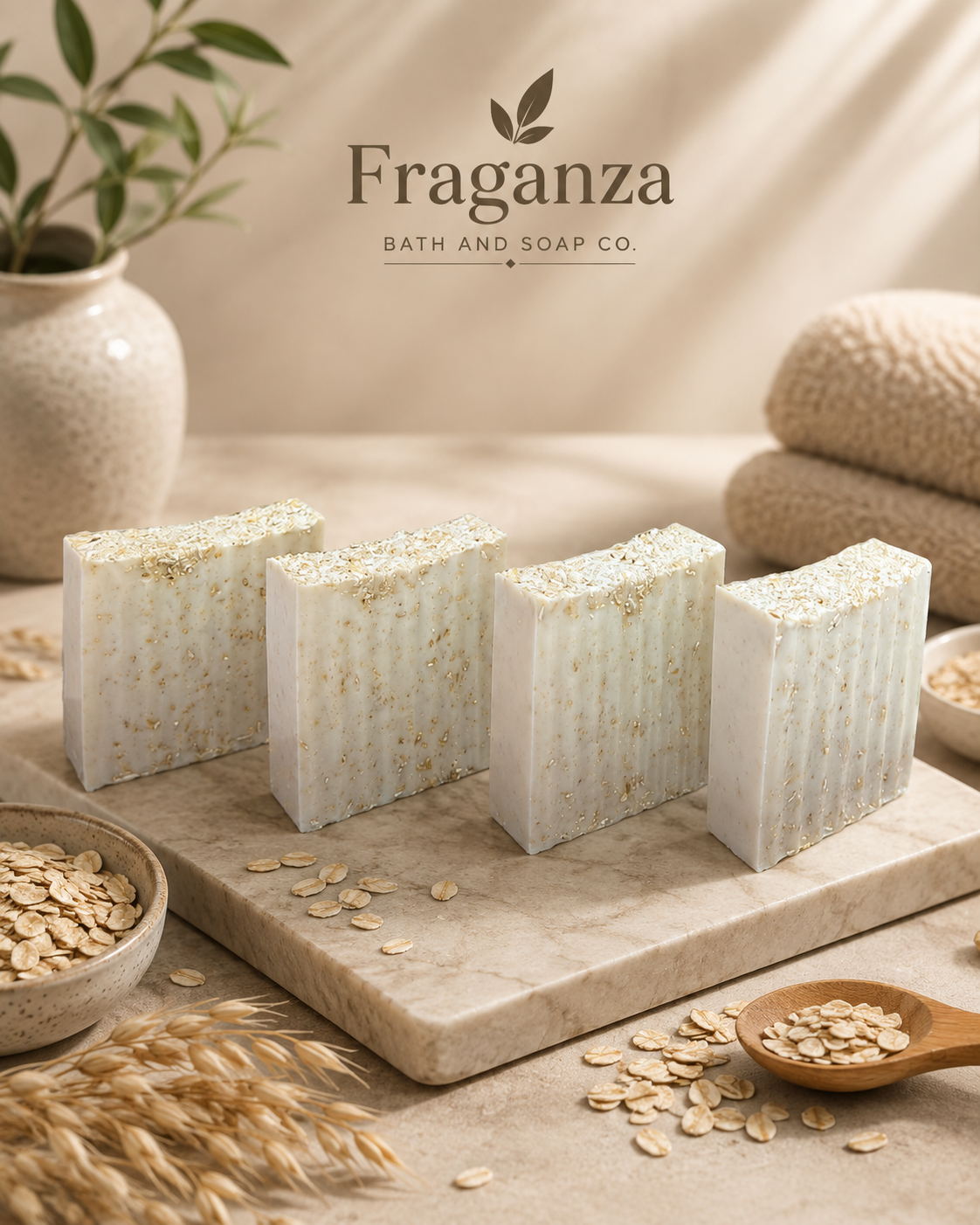 Oatmeal Shea Bar Soap 4 oz