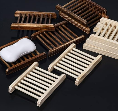 Bamboo Wood Soap Holder