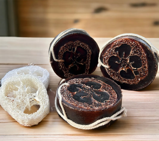 Honey with Loofah 4 oz