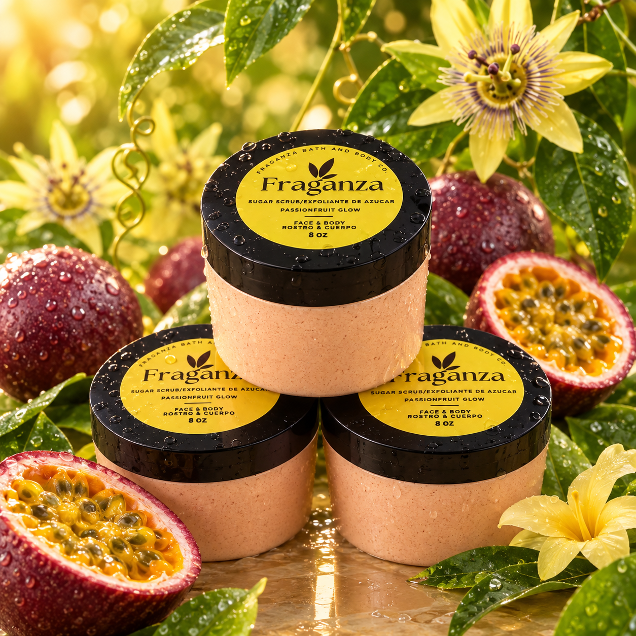 Passionfruit Glow Sugar Scrub 5oz