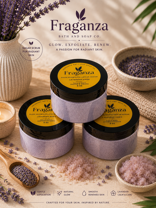 Lavender Oasis Sugar Scrub 5oz