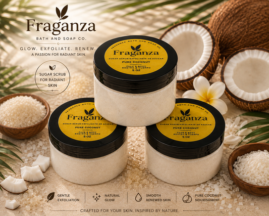 Pure Coconut Sugar Scrub 5oz