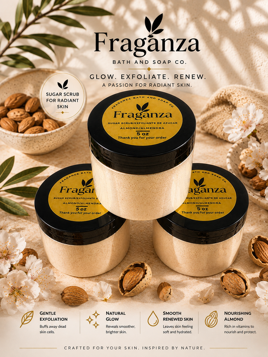 Creamy Almond Sugar Scrub 5oz