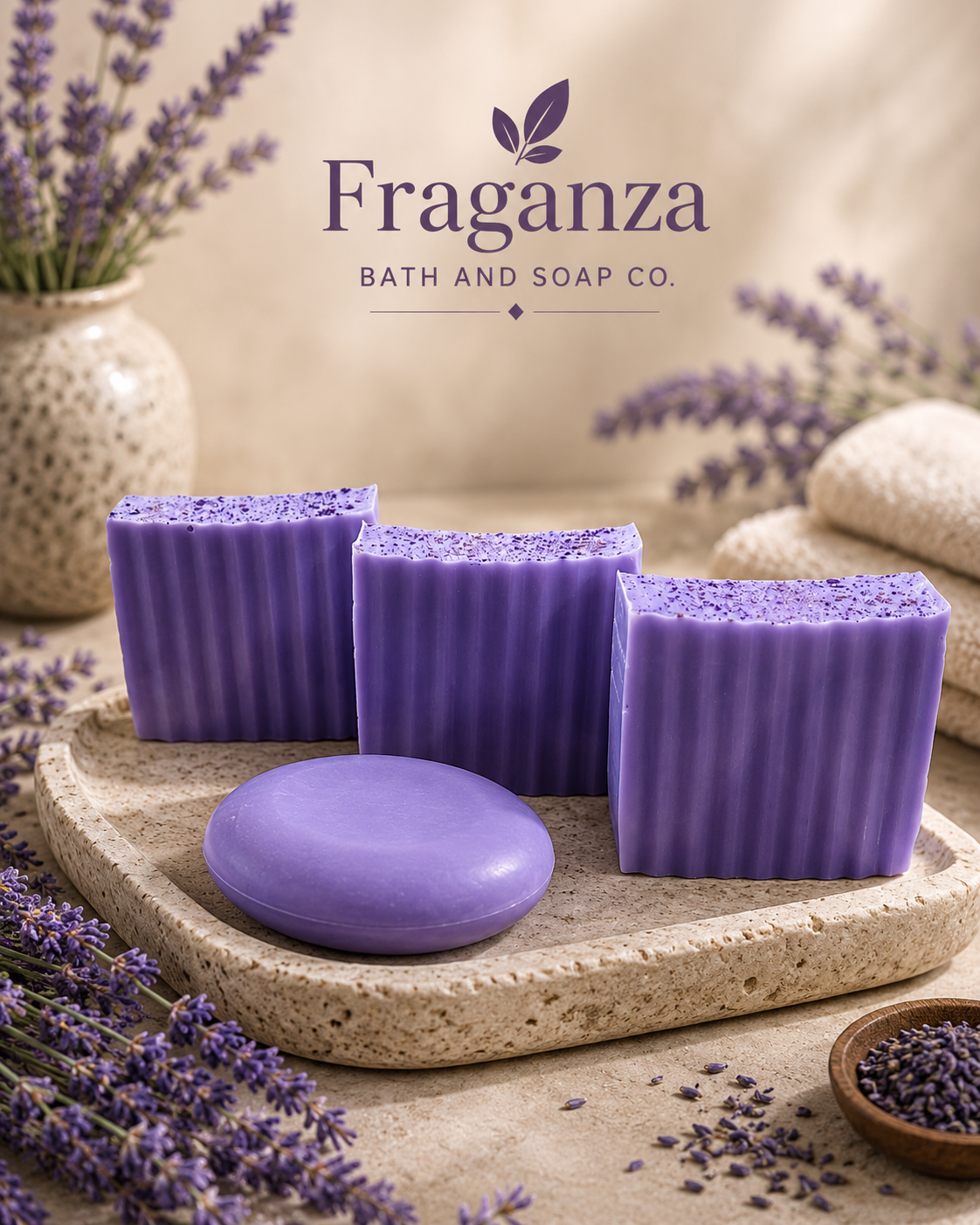 Lavender Oasis Bar Soap 4oz