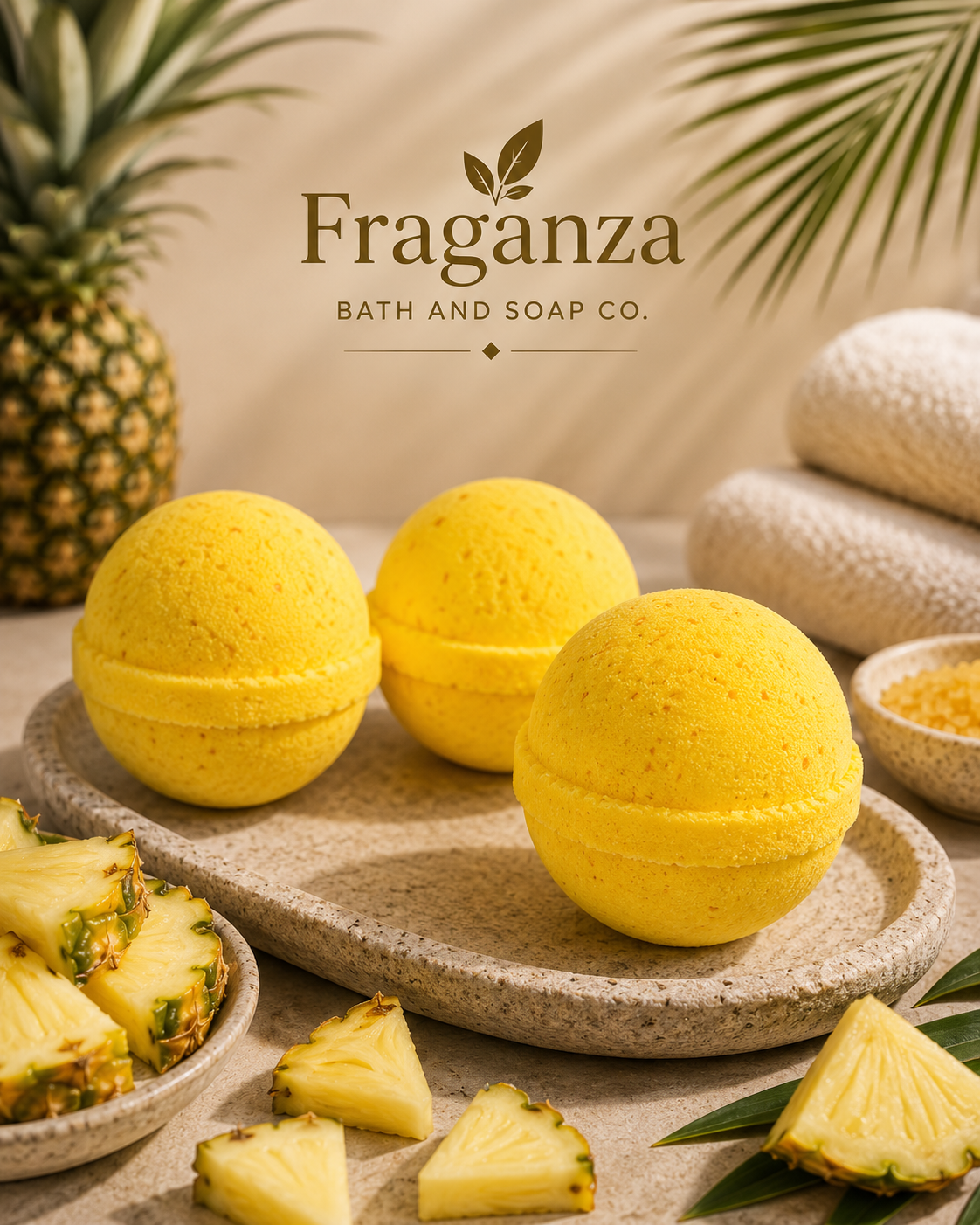 Pina Colada Bath Bomb
