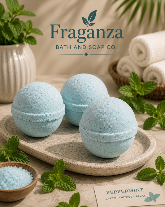 Peppermint Bath Bomb