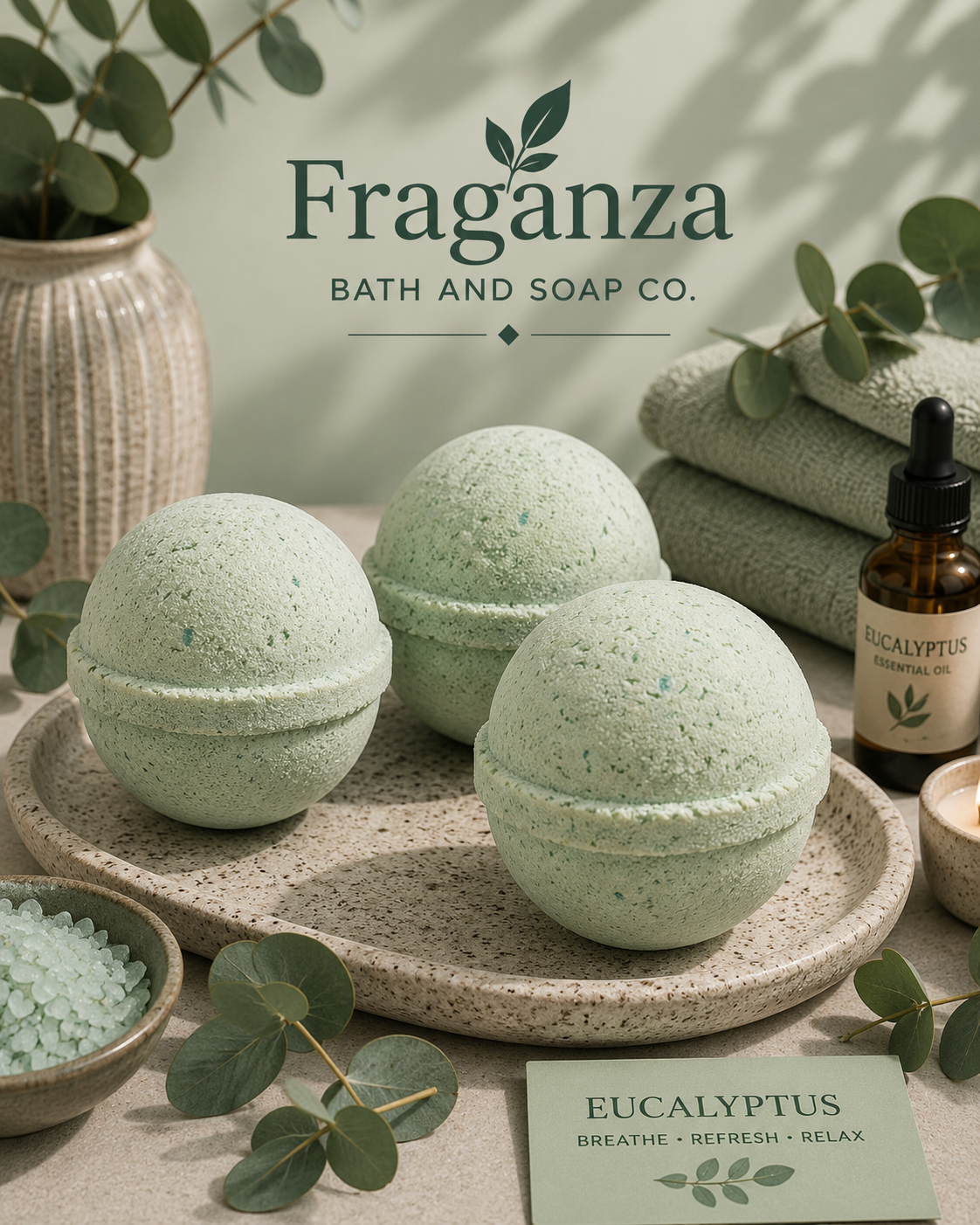 Eucalyptus Bath Bomb