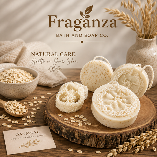 Oatmeal Loofah Bar Soap 3oz