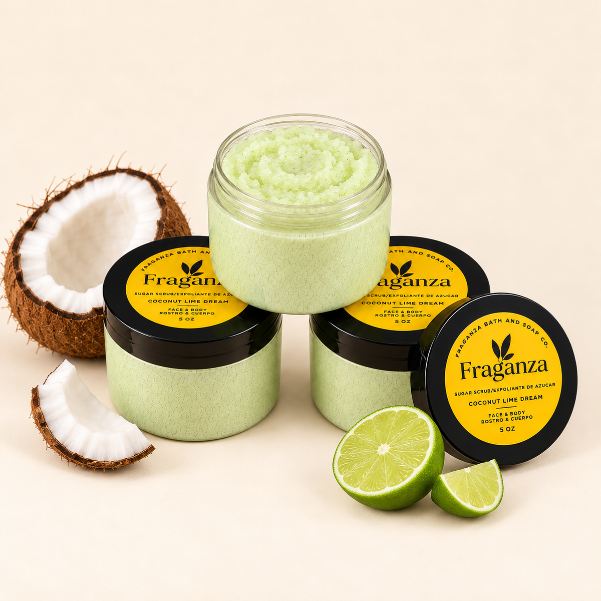 Coconut Lime Dream Sugar Scrub 5oz
