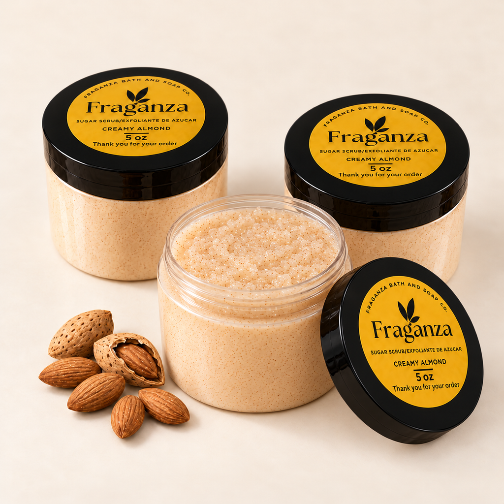 Creamy Almond Sugar Scrub 5oz