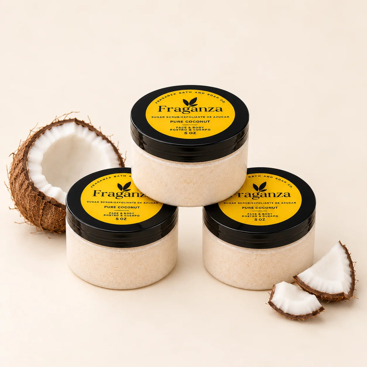 Pure Coconut Sugar Scrub 5oz