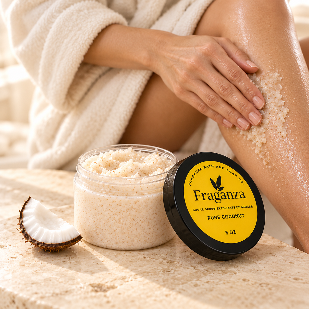 Pure Coconut Sugar Scrub 5oz