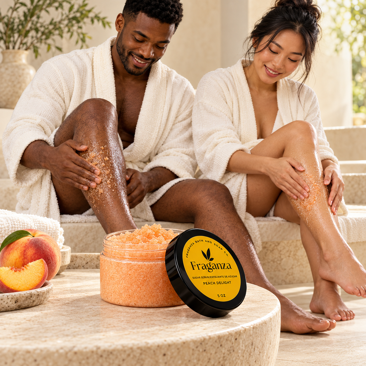 Peach Delight Sugar Scrub 5oz