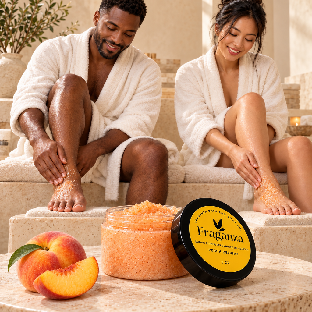 Peach Delight Sugar Scrub 5oz