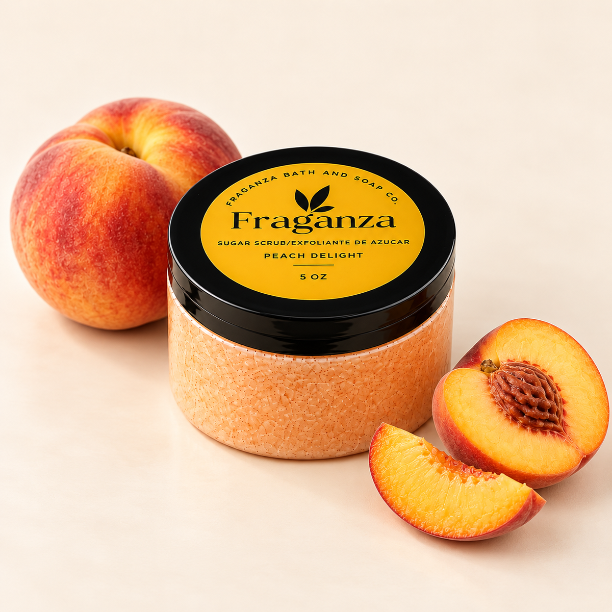 Peach Delight Sugar Scrub 5oz