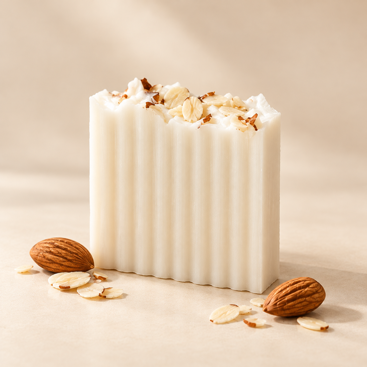 Creamy Almond Bar Soap 4oz