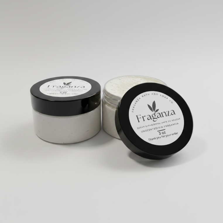 Unscented Sugar Scrub 5oz