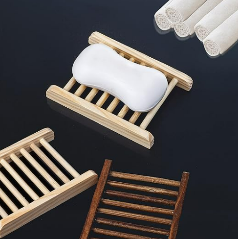 Bamboo Wood Soap Holder